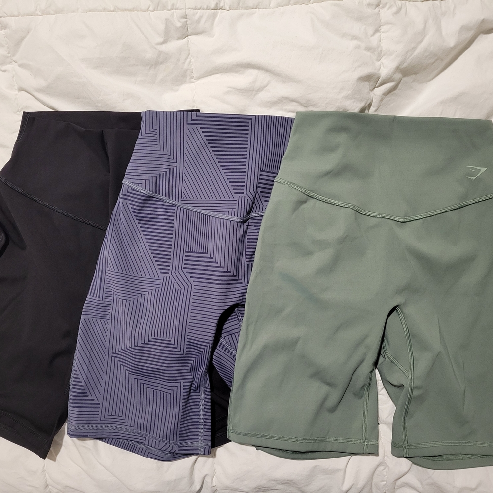 Women's Multi-Color Shorts Set
